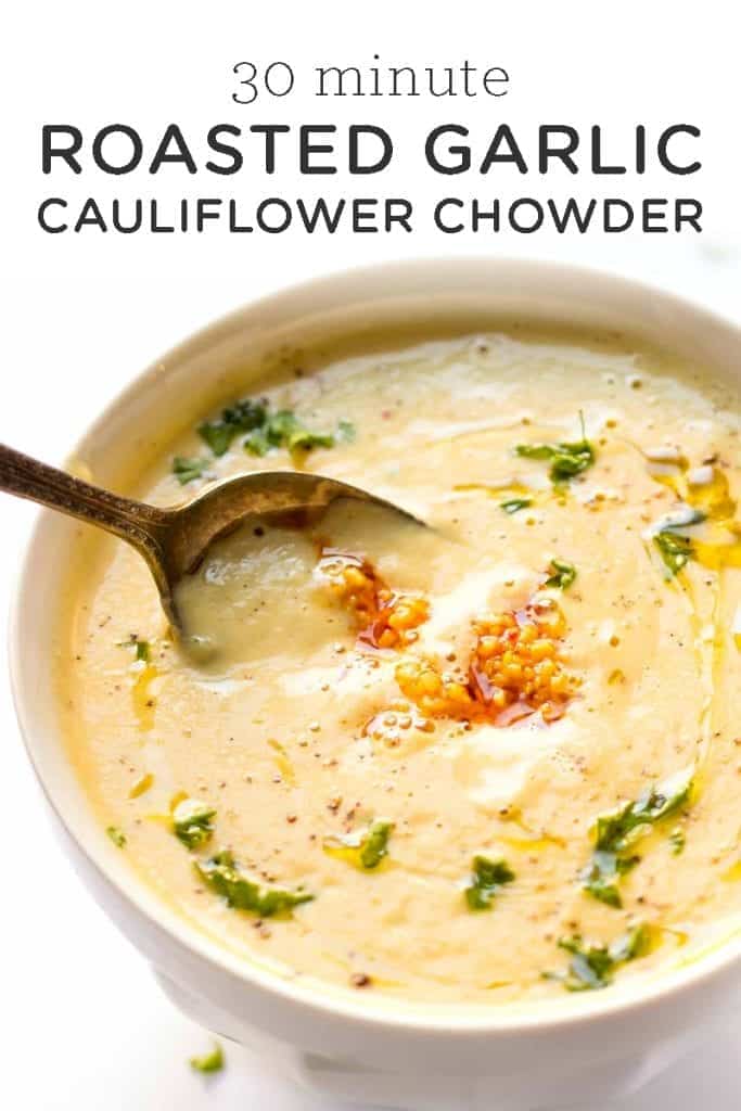 Cauliflower Chowder Soup