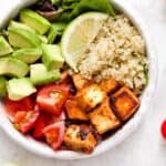 Tofu Quinoa Bowls for Meal Prep