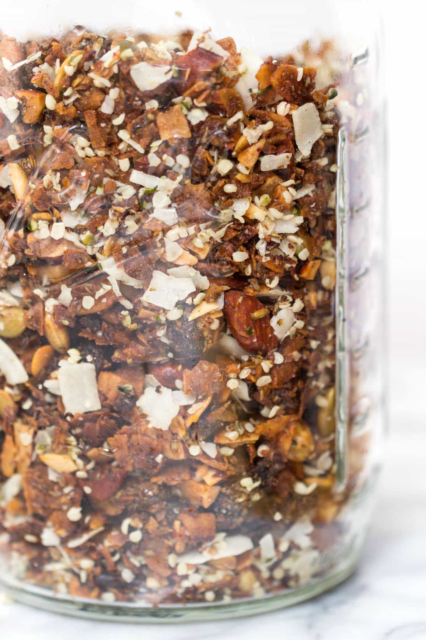 This grain-free coconut granola is the PERFECT recipe for those avoiding oats or living on the paleo diet!