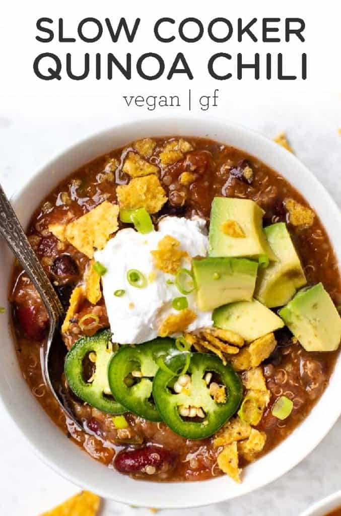 The BEST vegetarian chili ever