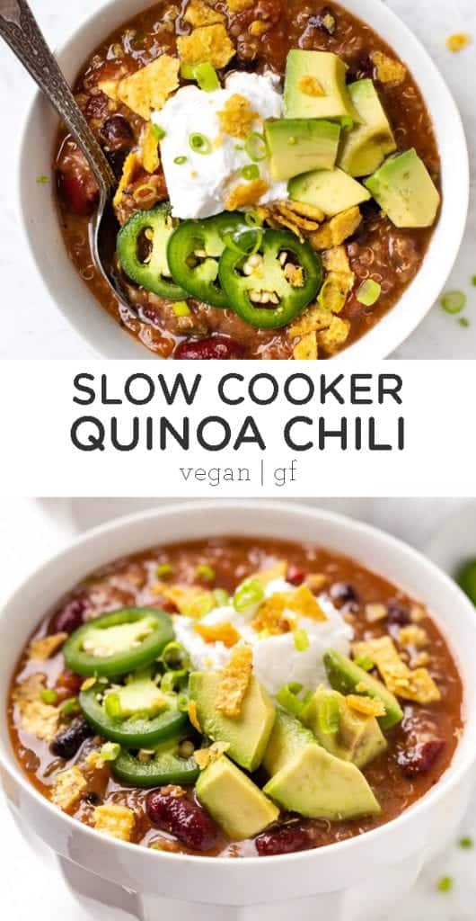 The BEST vegetarian chili ever