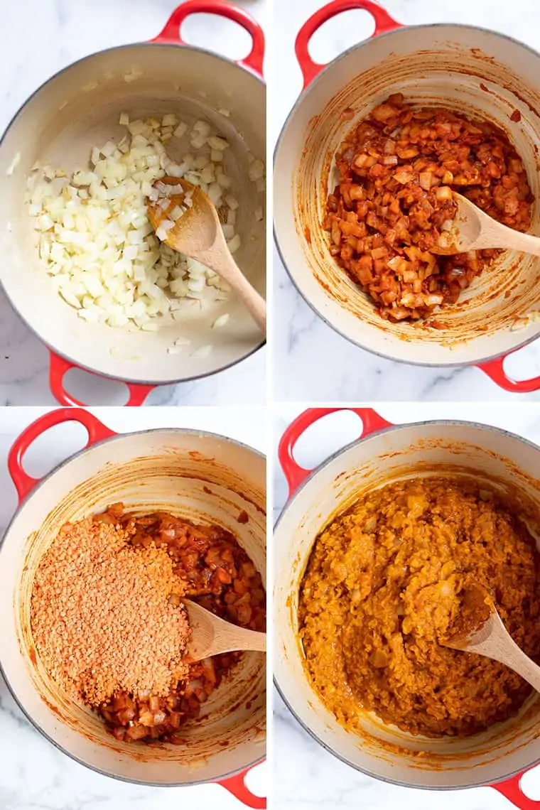 how to make ethiopian lentils
